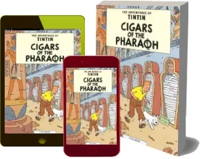 The Adventures of Tintin: Cigars of the Pharaoh download free [PDF and Ebook] by Herge Herge year 1975