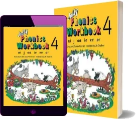 Jolly Phonics Workbook 4: In Precursive Letters (British English Edition) download free [PDF and Ebook] by Sue Lloyd year 1995