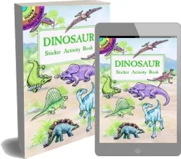 Dinosaur Sticker Activity Book download free [PDF and Ebook] by Albert G. Smith year 1998