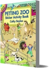 Petting zoo Sticker Activity Book download free [PDF and Ebook] by Cathy Beylon year 1998