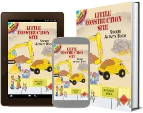 Little Construction Site Sticker Activity Book download free [PDF and Ebook] by Cathy Beylon year 2001