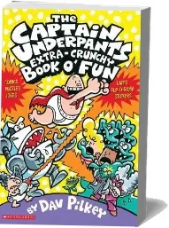 Captain Underpants Extra-Crunchy Book o' fun 'n' Games download free [PDF and Ebook] by Dav Pilkey year 2001