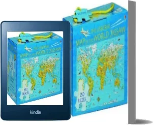 Map of the World Boxed Jigsaw download free [PDF and Ebook] by Colin King year 2003