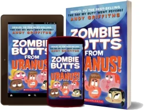 Zombie Butts From Uranus! download free [PDF and Ebook] by Andy Griffiths year 2004