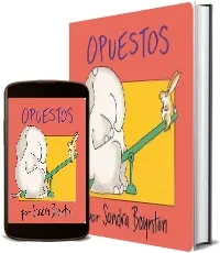 Opuestos download free [PDF and Ebook] by Sandra Boynton year 2004