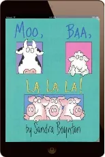 Moo, Baa, la la la download free [PDF and Ebook] by Sandra Boynton year 2004