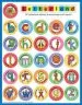 PDF Letterland Merit Stickers by Lyn Wendon