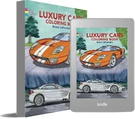 Luxury Cars Coloring Book download free [PDF and Ebook] by Bruce Lafontaine year 2005