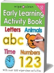 Wipe Clean: Early Learning Activity Book download free [PDF and Ebook] by Roger Priddy year 2007
