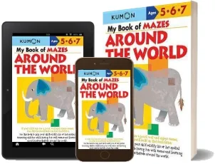 My Book of Mazes: Around the World download free [PDF and Ebook] by Publishing Kumon year 2007