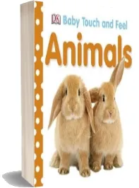 Baby Touch and Feel Animals download free [PDF and Ebook] by Dk year 2008