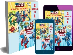 Heroes United!/Attack of the Robot (dc Super Friends) download free [PDF and Ebook] by Dennis R Shealy year 2008