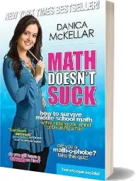 Math Doesn'T Suck: How to Survive Middle School Math Without Losing Your Mind or Breaking a Nail download free [PDF and Ebook] by Danica Mckellar year 2008