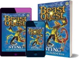 Beast Quest: Sting the Scorpion man: Series 3 Book 6 download free [PDF and Ebook] by Adam Blade year 2008