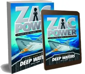 Zac Power #2: Deep Waters: 24 Hours to Save the World ... and Finish his Homework download free [PDF and Ebook] by H I Larry year 2008