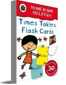 Ladybird Homework Helpers: Times Tables Flash Cards download free [PDF and Ebook] by Ladybird year 2009