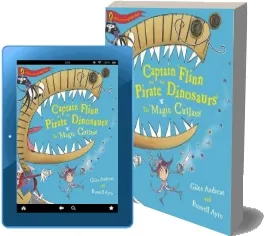Captain Flinn and the Pirate Dinosaurs - the Magic Cutlass download free [PDF and Ebook] by Giles Andreae year 2009