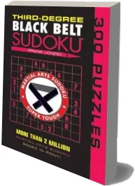 Third-Degree Black Belt Sudoku (r) download free [PDF and Ebook] by Frank Longo year 2009