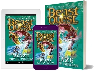 Beast Quest: Blaze the ice Dragon: Series 4 Book 5 download free [PDF and Ebook] by Adam Blade year 2009