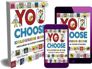 You Choose: Colouring Book With Stickers download free [PDF and Ebook] by Pippa Goodhart year 2011