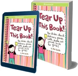 Tear up This Book!: The Sticker, Stencil, Stationery, Games, Crafts, Doodle, and Journal Book for Girls! download free [PDF and Ebook] by Keri Smith year 2011
