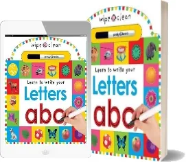 Letters: Wipe Clean Learning download free [PDF and Ebook] by Roger Priddy year 2011