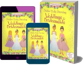 Sticker Dolly Dressing Weddings and Bridesmaids download free [PDF and Ebook] by Fiona Watt year 2011