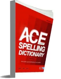 Ace Spelling Dictionary download free [PDF and Ebook] by David Moseley year 2012