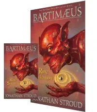 Bartimaeus the Ring of Solomon download free [PDF and Ebook] by Jonathan Stroud year 2012