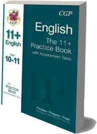 11+ English Practice Book With Assessment Tests Ages 10-11 (For gl & Other Test Providers) download free [PDF and Ebook] by Cgp Books year 2012