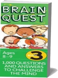 Brain Quest Grade 3, Revised 4th Edition: 1,000 Questions and Answers to Challenge the Mind download free [PDF and Ebook] by Chris Welles Feder year 2012