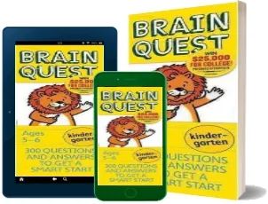 Brain Quest Kindergarten, Revised 4th Edition: 300 Questions and Answers to get a Smart Start download free [PDF and Ebook] by Chris Welles Feder year 2012