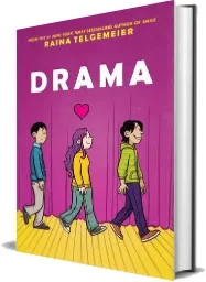 Drama download free [PDF and Ebook] by Raina Telgemeier year 2012