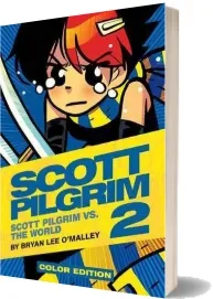 Scott Pilgrim Color Hardcover Volume 2: Vs. the World download free [PDF and Ebook] by Bryan Lee O'Malley year 2012