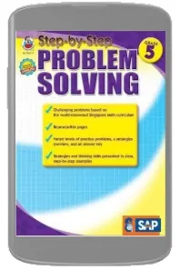 Step-By-Step Problem Solving, Grade 5 download free [PDF and Ebook] by Singapore Asian Publications year 2012