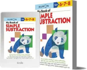 My Book of Simple Subtraction download free [PDF and Ebook] by Kumon Publishing year 2013