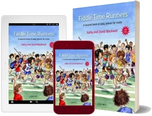 Fiddle Time Runners + cd: A Second Book of Easy Pieces for Violin download free [PDF and Ebook] by Kathy Blackwell year 2013