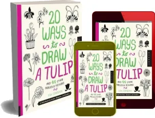 20 Ways to Draw a Tulip and 44 Other Fabulous Flowers download free [PDF and Ebook] by Lisa Congdon year 2013