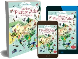Sticker Picture Atlas of the World download free [PDF and Ebook] by Sam Lake year 2013