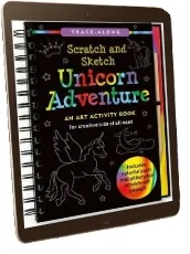 Unicorn Adventure Scratch & Sketch: An art Activity Book for Creative Kids of all Ages download free [PDF and Ebook] by Lee Nemmers year 2013