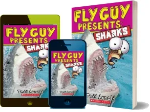 Fly guy Presents: Sharks download free [PDF and Ebook] by Tedd Arnold year 2013