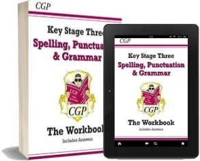 Spelling, Punctuation and Grammar for ks3 - Workbook (With Answers) download free [PDF and Ebook] by Cgp Books year 2014