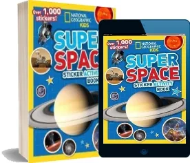 National Geographic Kids Super Space Sticker Activity Book: Over 1,000 Stickers! download free [PDF and Ebook] by National Geographic Kids year 2014