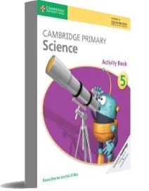 Cambridge Primary Science: Cambridge Primary Science Stage 5 Activity Book download free [PDF and Ebook] by Fiona Baxter year 2014