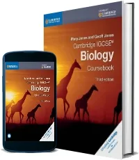 Cambridge International Igcse: Cambridge Igcse (r) Biology Coursebook With Cd-Rom download free [PDF and Ebook] by Mary Jones year 2014