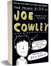 The Private Blog of joe Cowley download free [PDF and Ebook] by Ben Davis year 2014