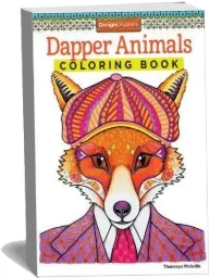 Dapper Animals Coloring Book download free [PDF and Ebook] by Thaneeya Mcardle year 2014