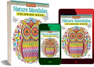 Nature Mandalas Coloring Book download free [PDF and Ebook] by Thaneeya Mcardle year 2014