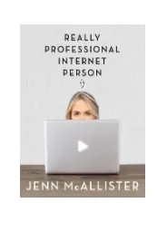Jennxpenn: Really Professional Internet Person download free [PDF and Ebook] by Jenn Mcallister year 2015