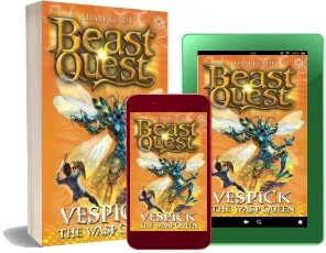 Beast Quest: Vespick the Wasp Queen: Series 6 Book 6 download free [PDF and Ebook] by Adam Blade year 2015